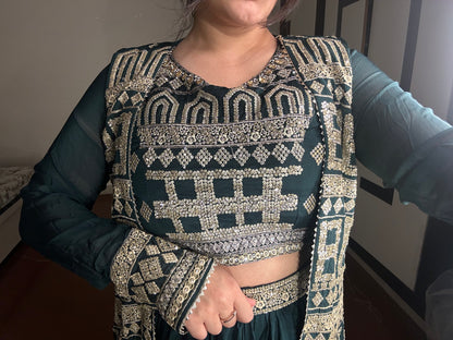 Tajmahal lehenga set