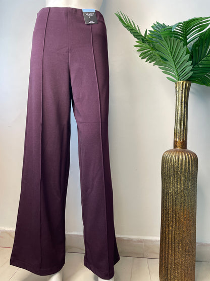 Wine formal pants