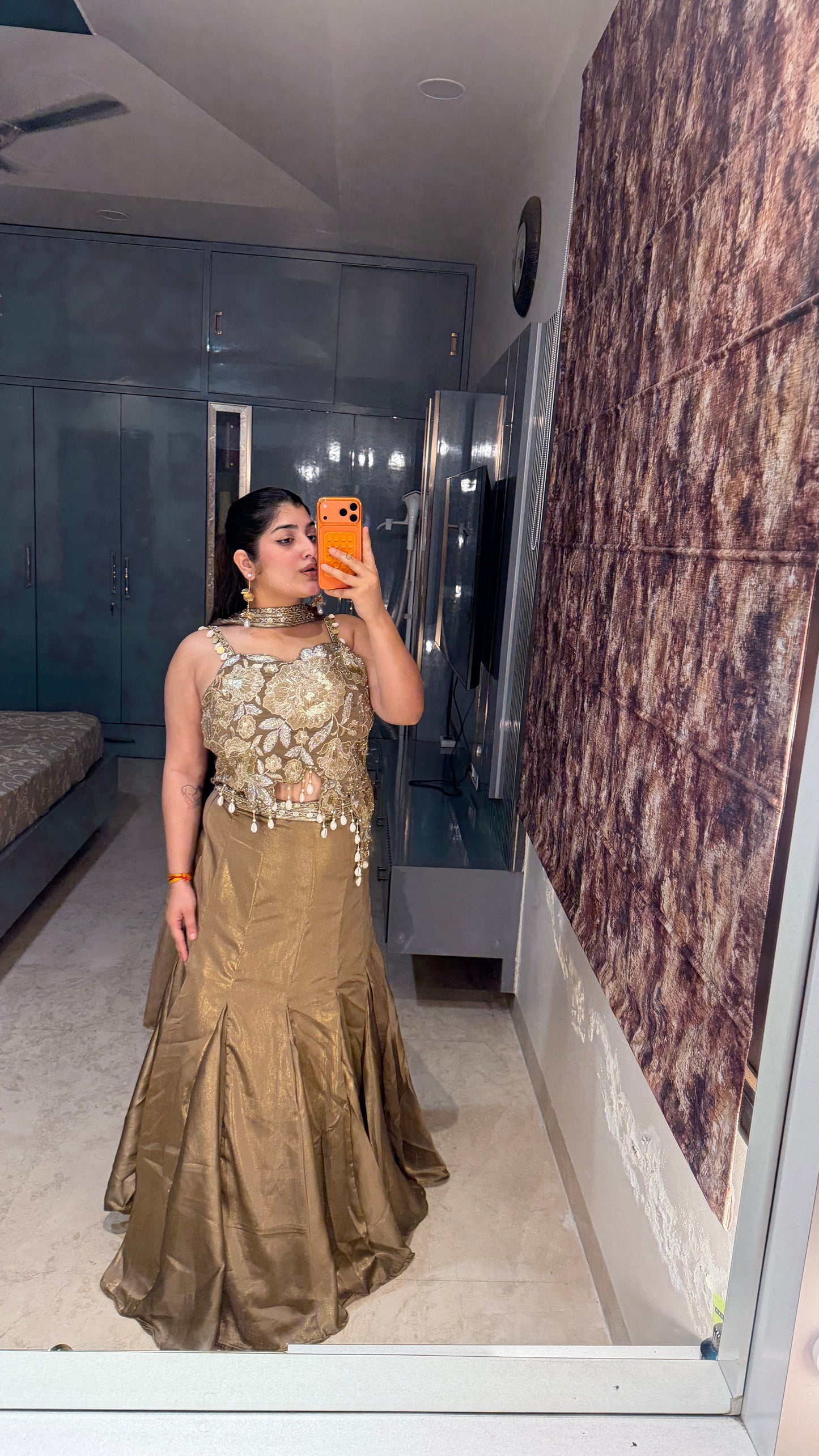 Flower desire lehenga