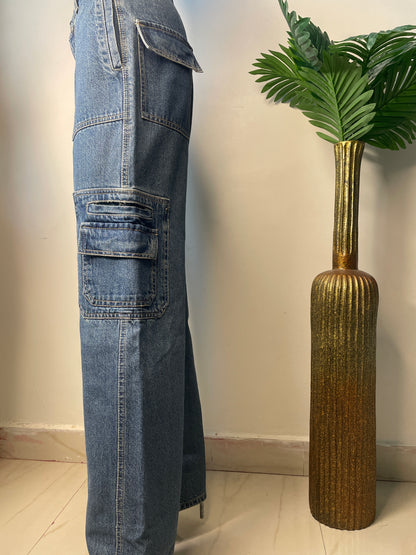 Dark blue cargo(1027)