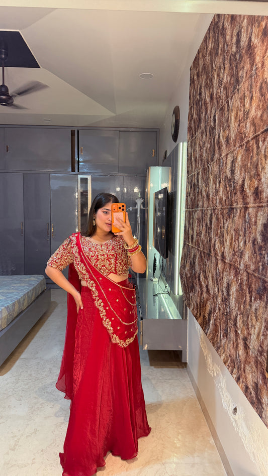 Bubbly saree
