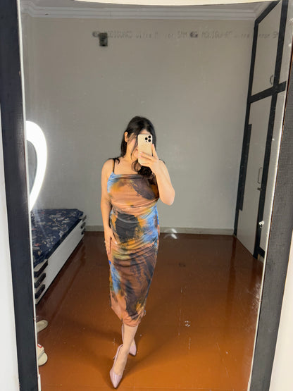 Lycra net dress