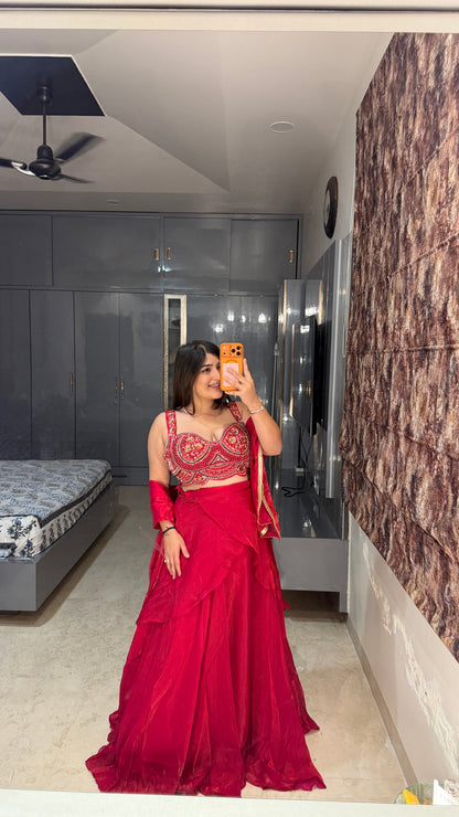 Scarlet outfit