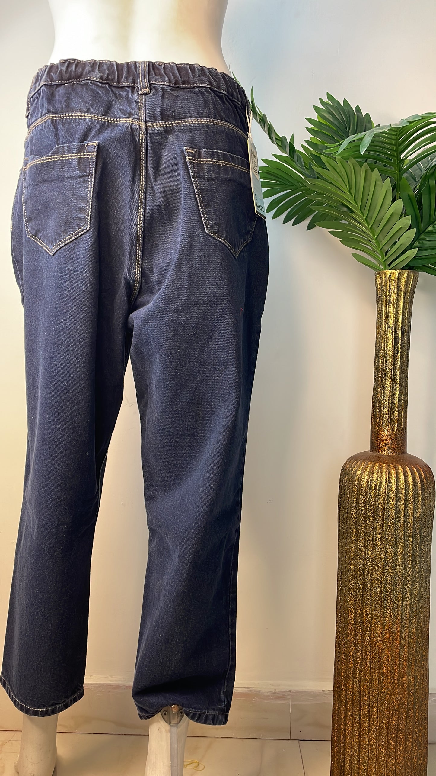 Mom fit dark blue (ankle length)R1617