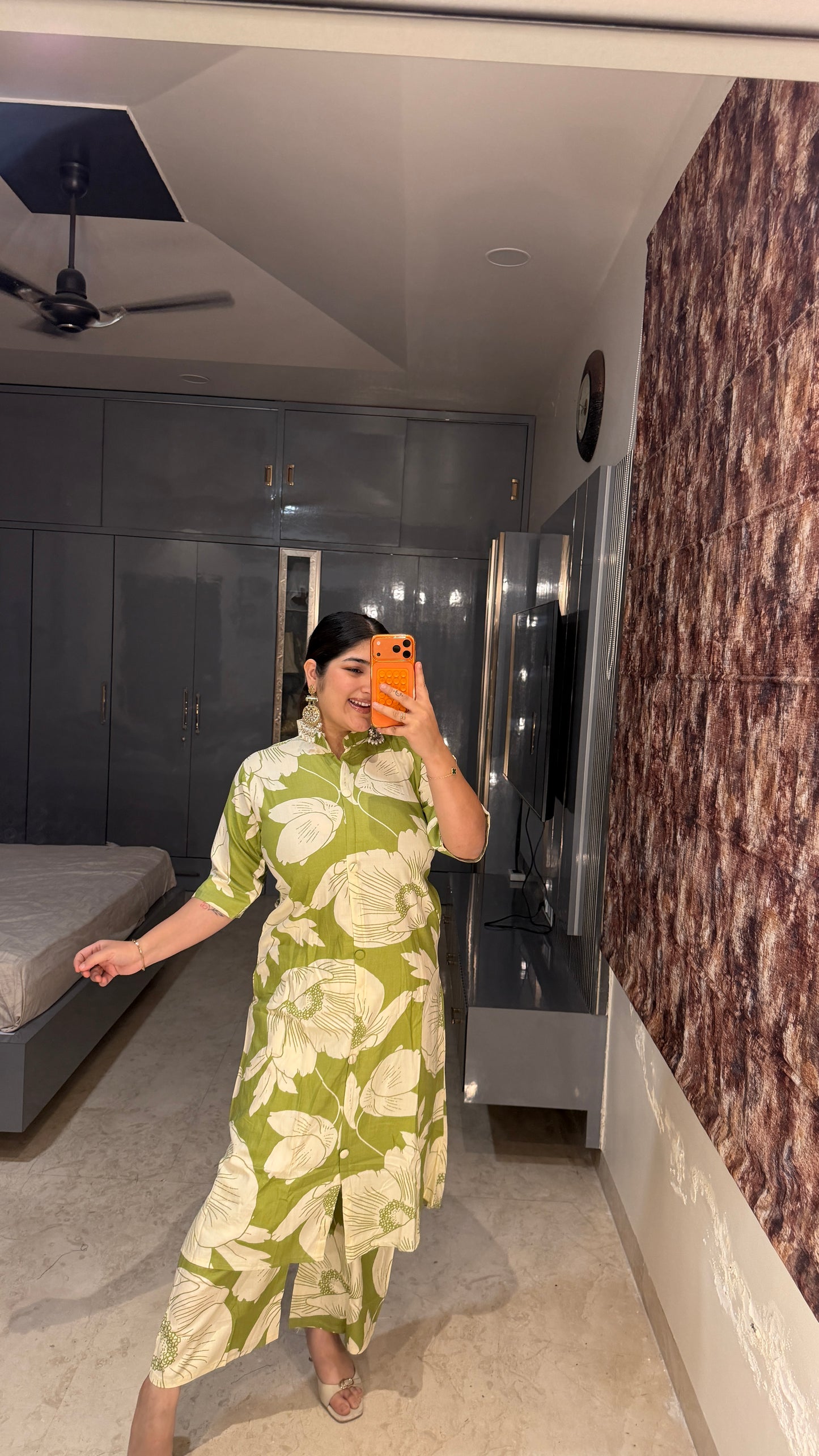 Floral kurta set