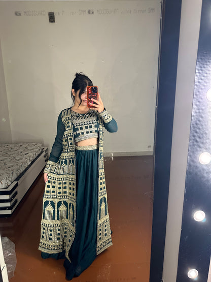 Tajmahal lehenga set