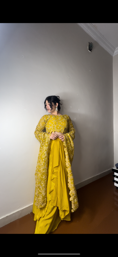 Long sleeves lily set