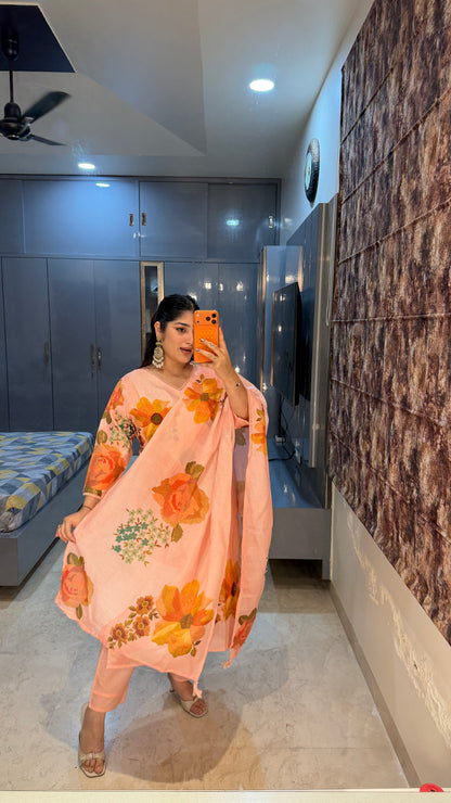 Sunflower kurta set