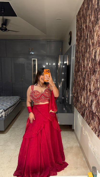 Scarlet outfit