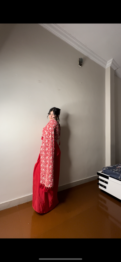 Thread work long sleeves