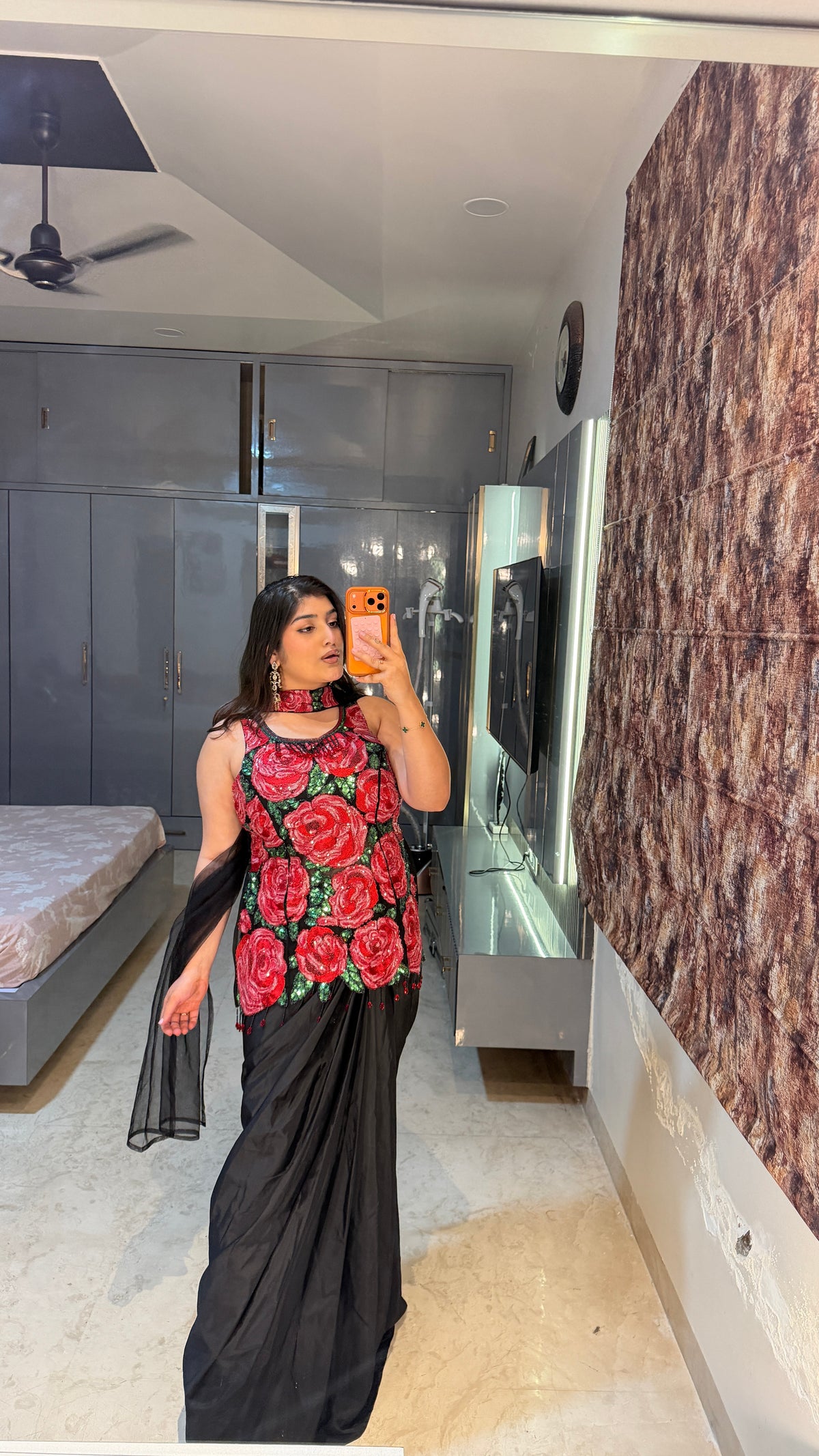 Laal phool set