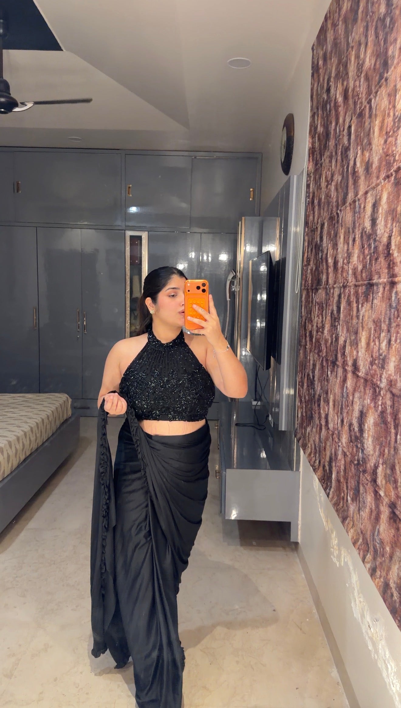 Halter neck