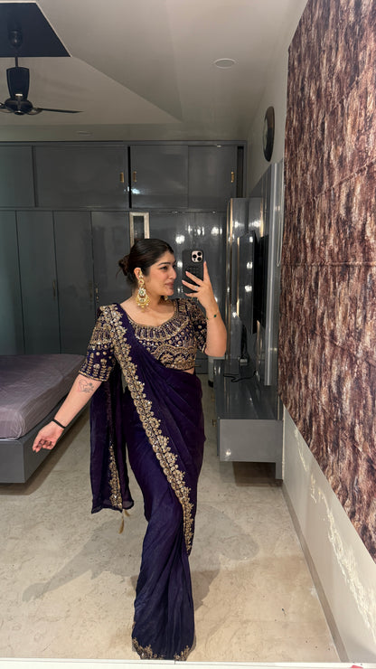 Dil aagya saree
