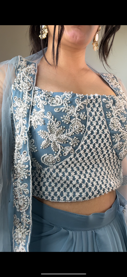 Powder blue set