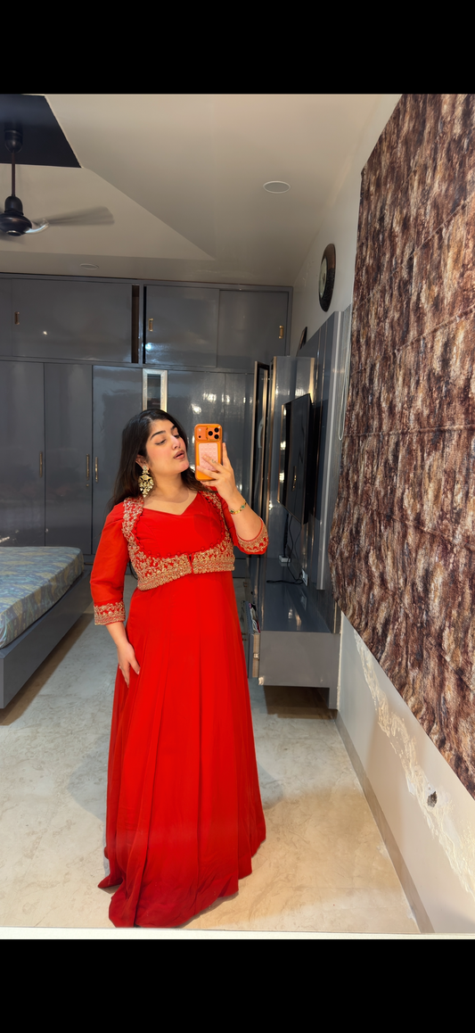 Samaira Jacket set
