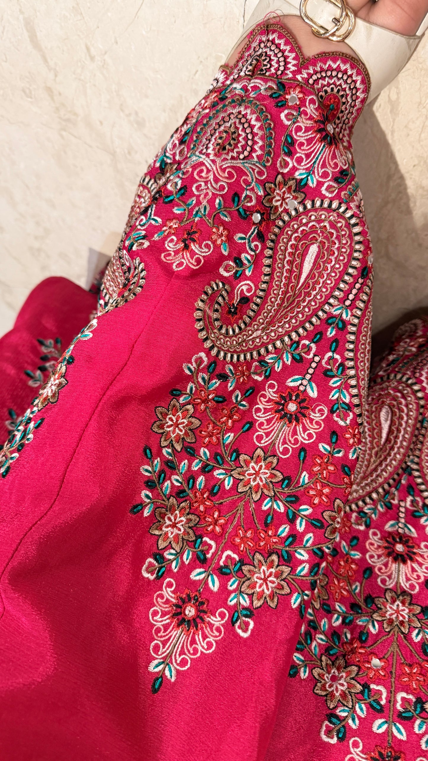 Pink kurta set