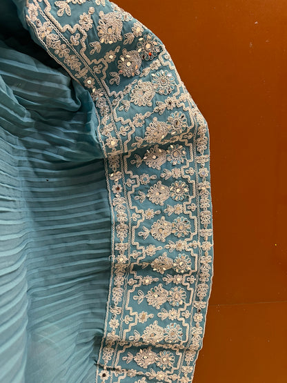 Mirror work gown