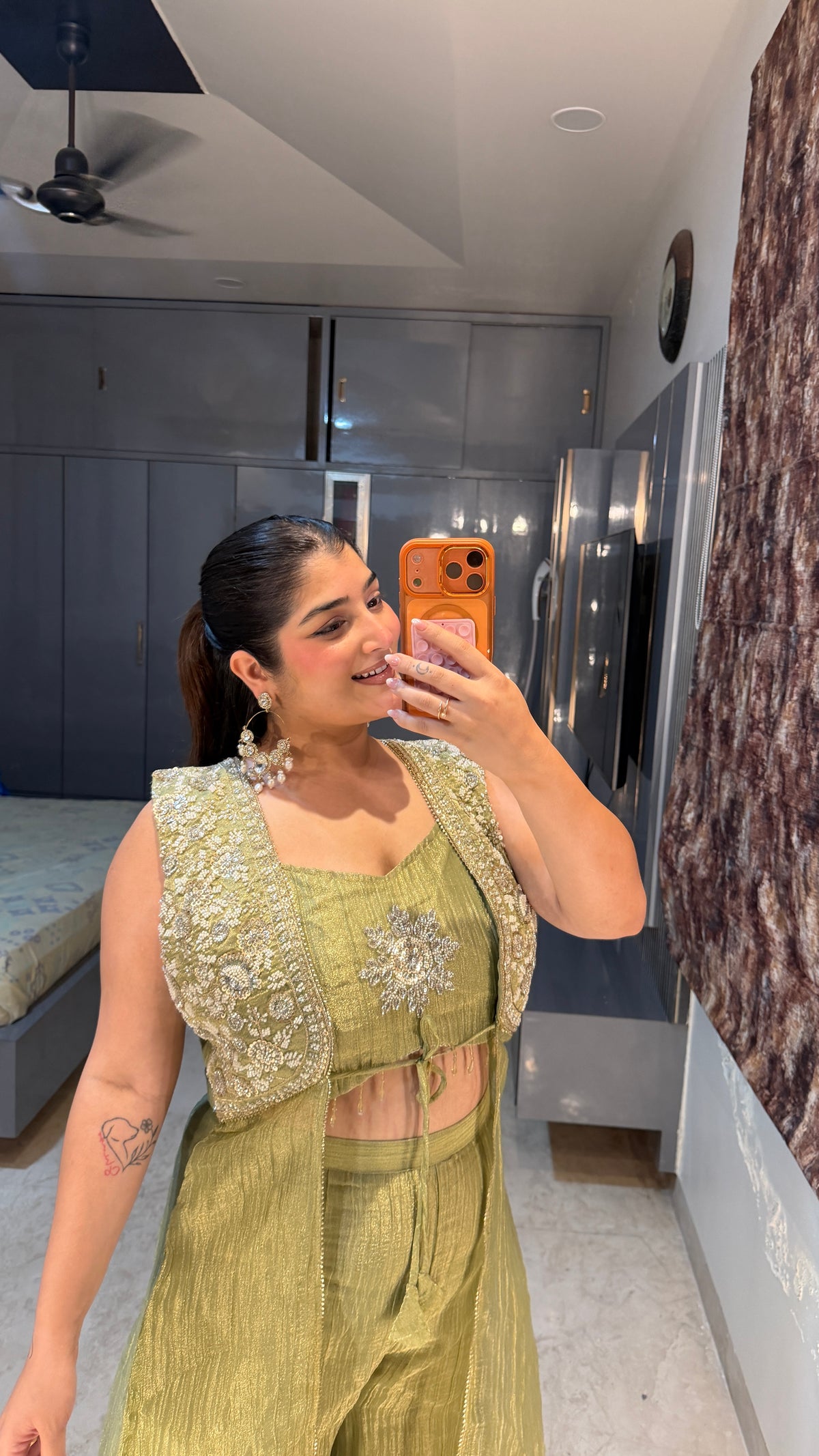 Mehfil Jacket set
