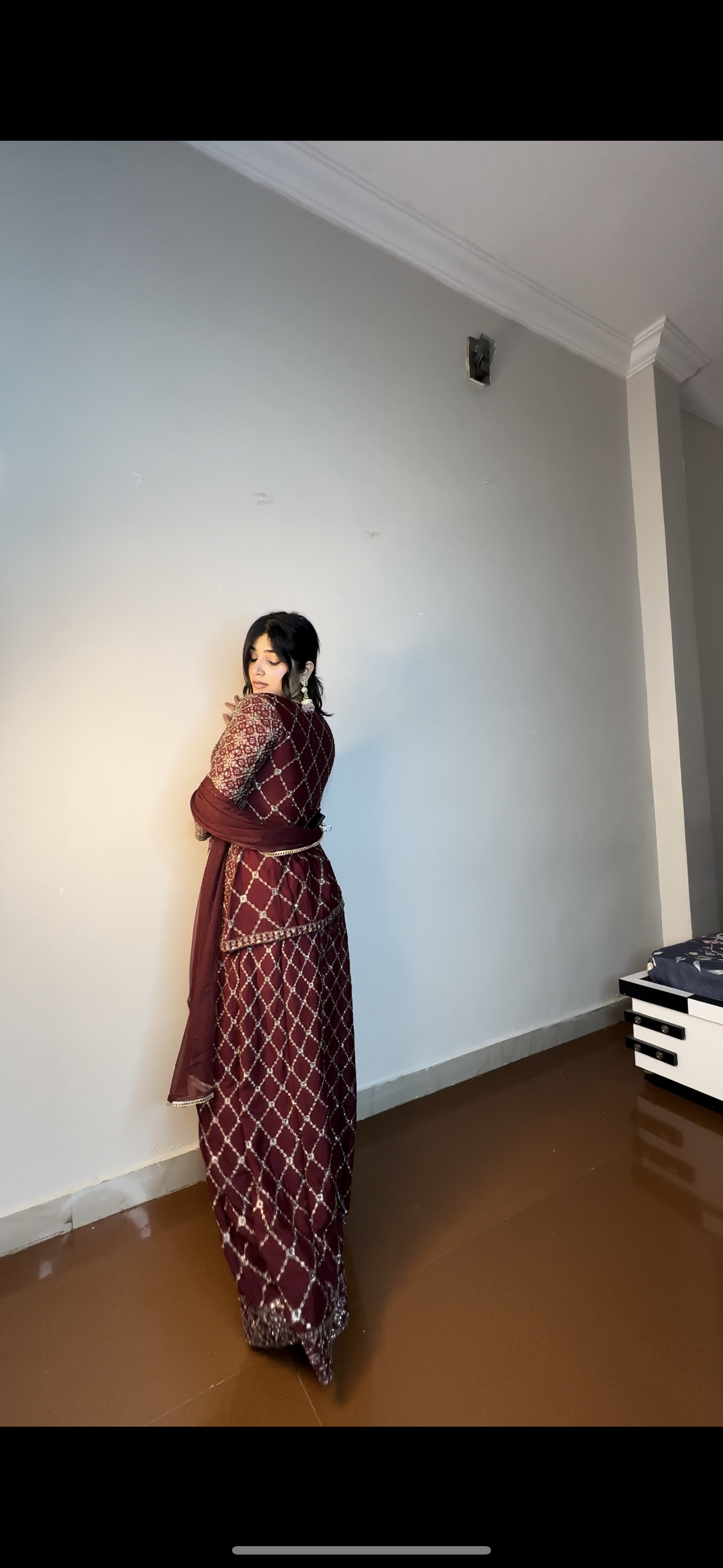 Fulki fully embroidered set