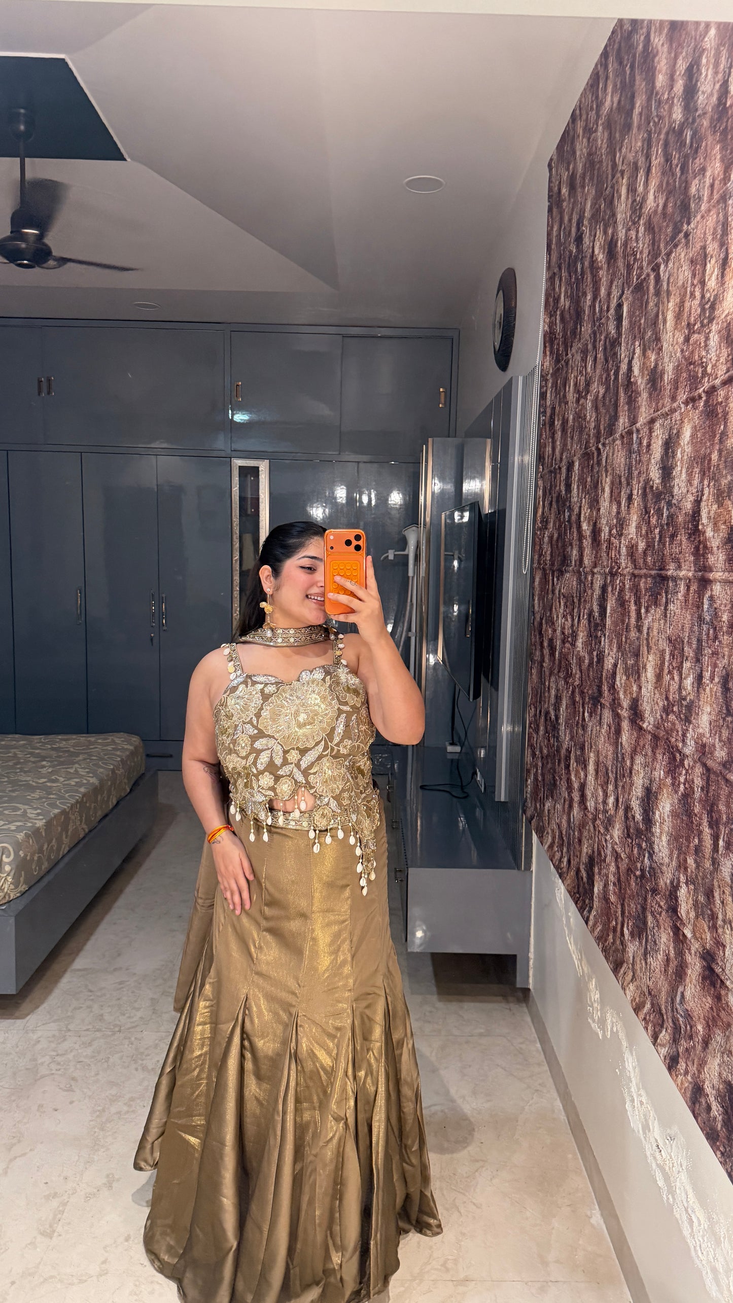 Flower desire lehenga