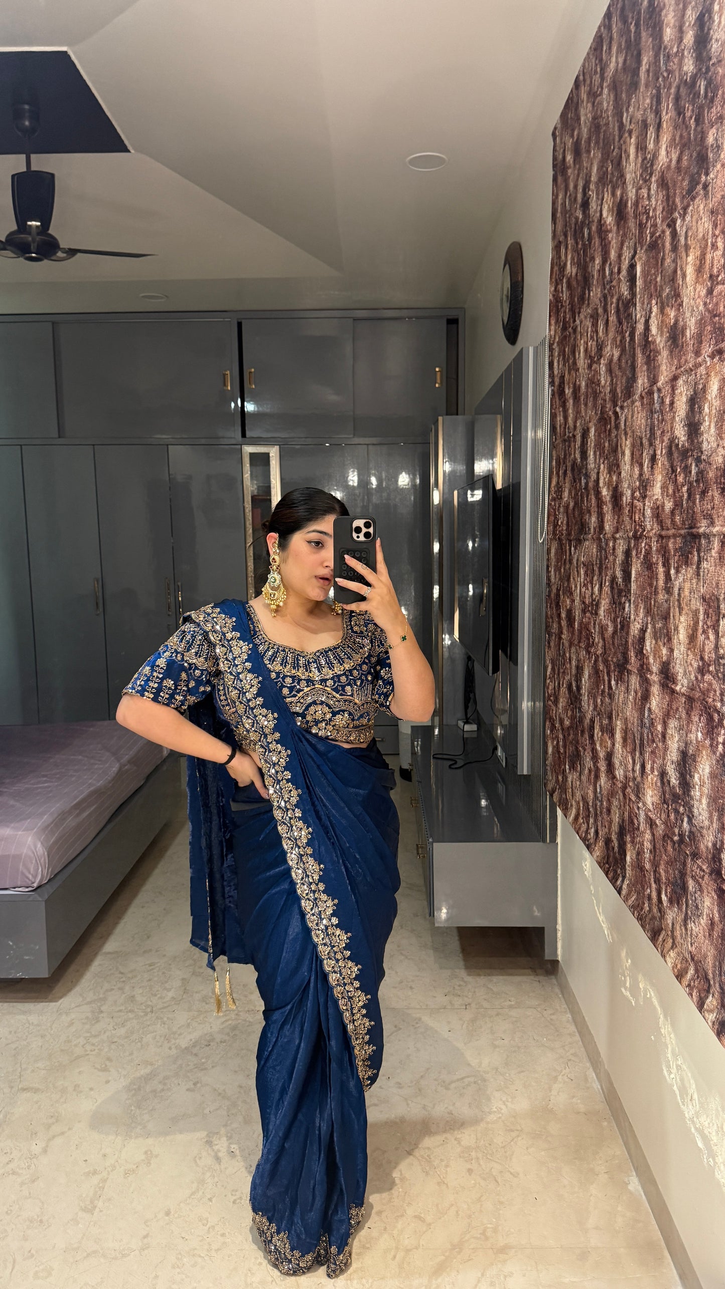 Dil aagya saree
