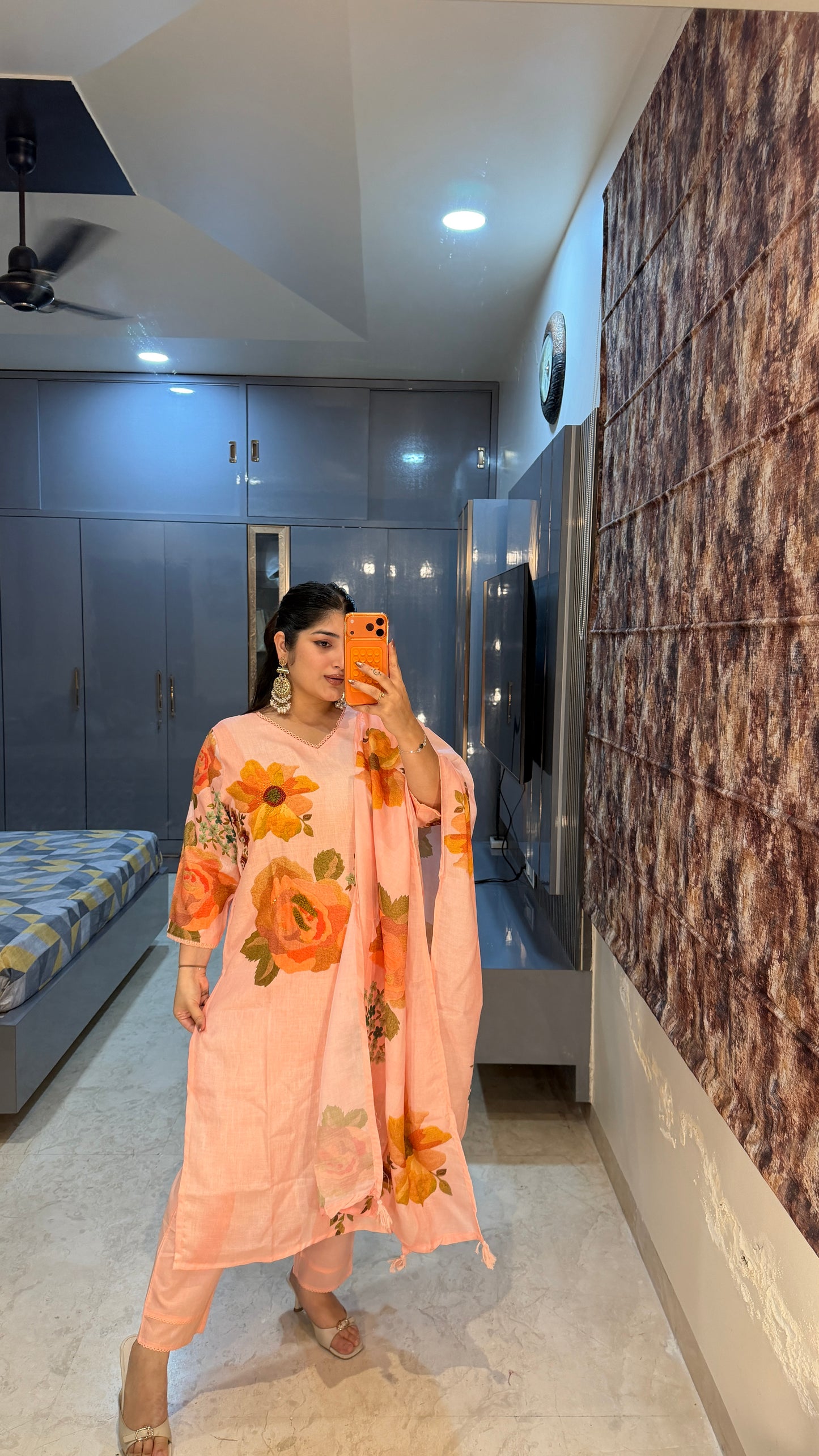 Sunflower kurta set