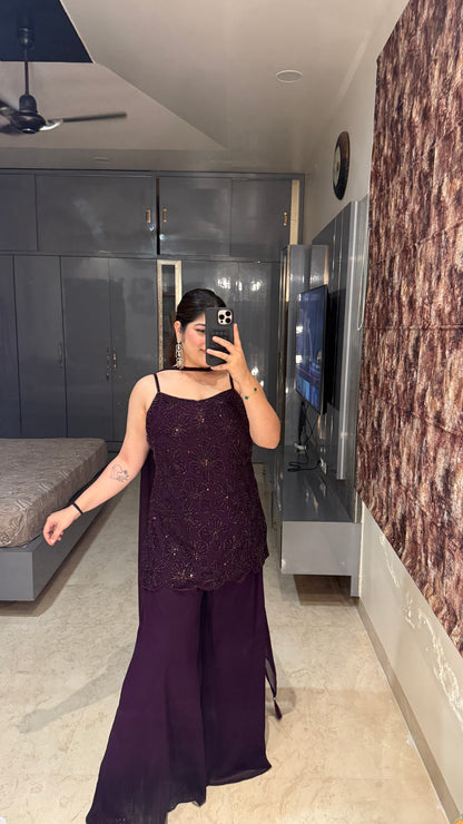 Sheen plazo set