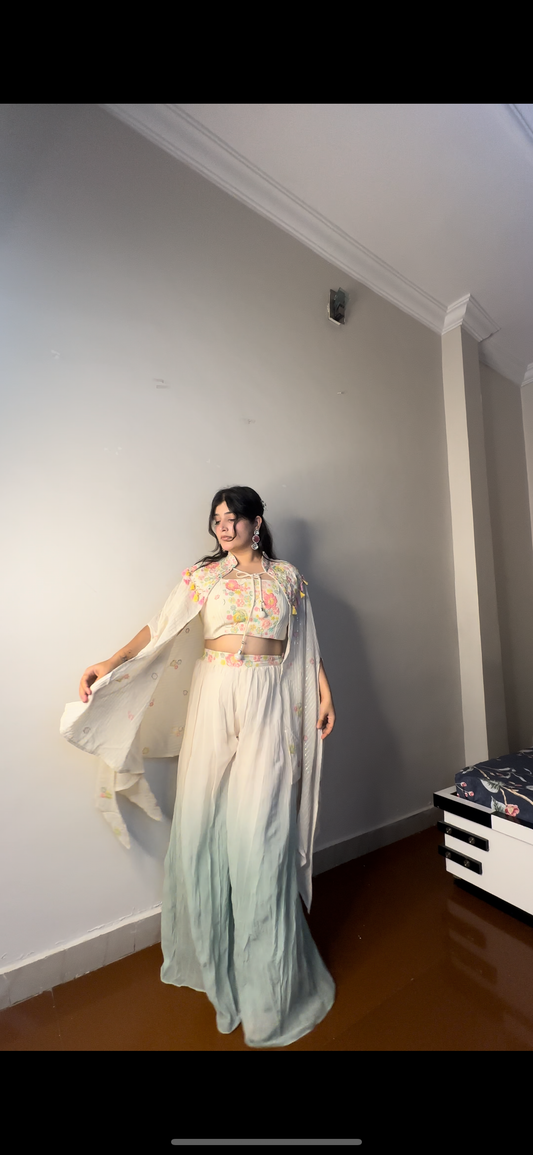 Dual shade girly set