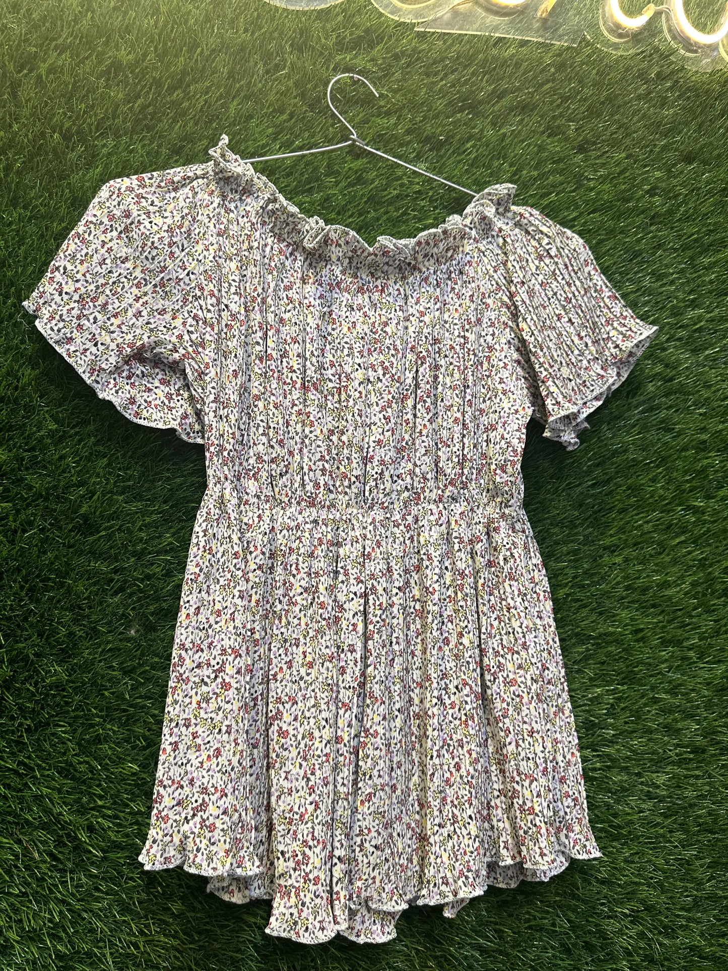 Floral long top