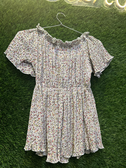 Floral long top