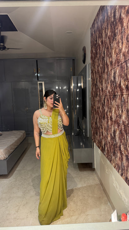 Pearl saree