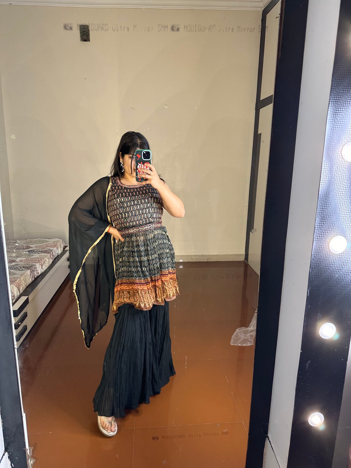 Fully printed sharara set