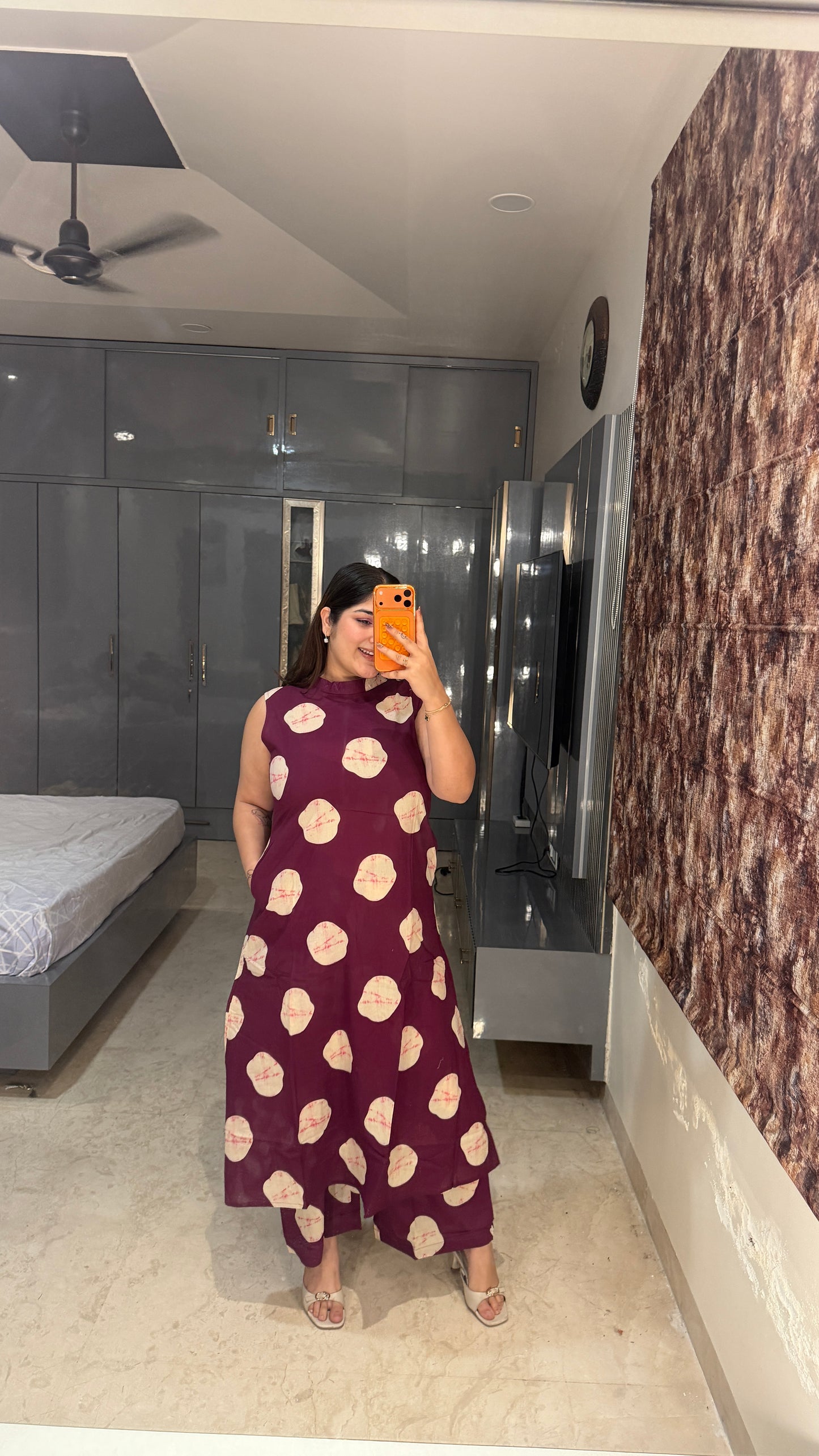 Tie dye kurta