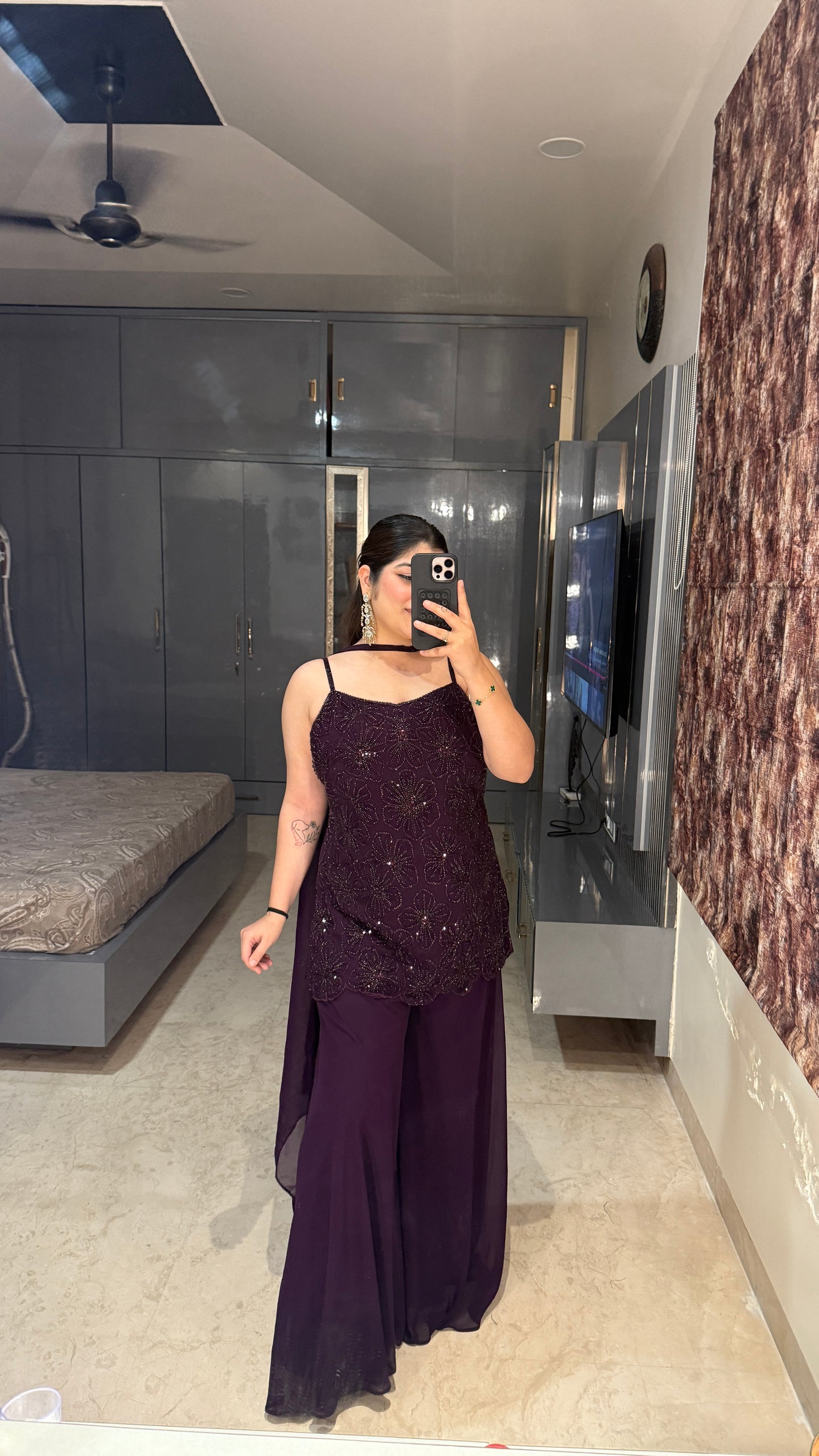 Sheen plazo set