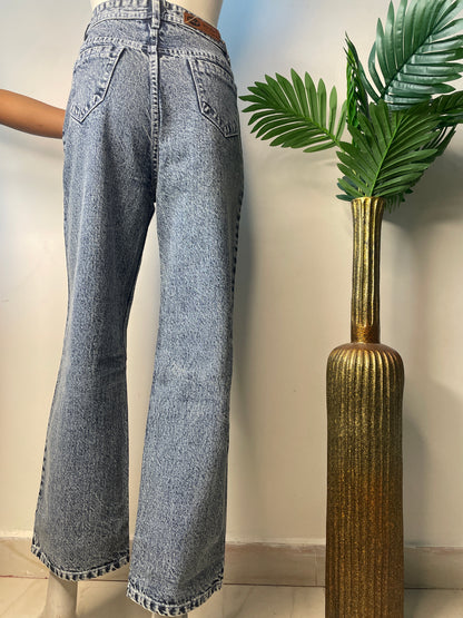 Vintage wash straight fit