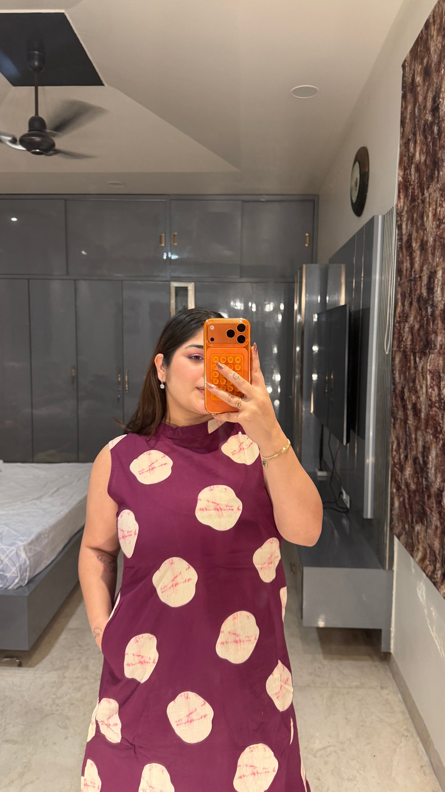 Tie dye kurta