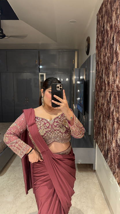 Sunehri saree