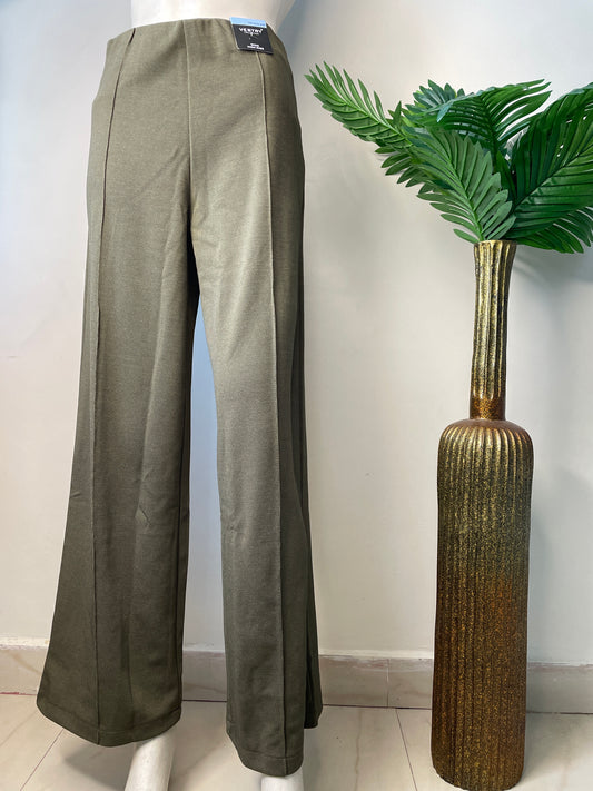 Green formal pants