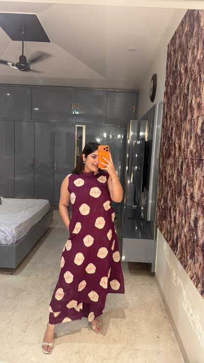 Tie dye kurta