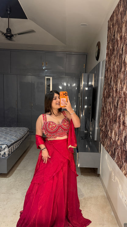 Scarlet outfit