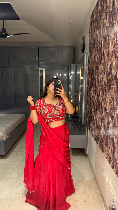 Chandani saree(pink)