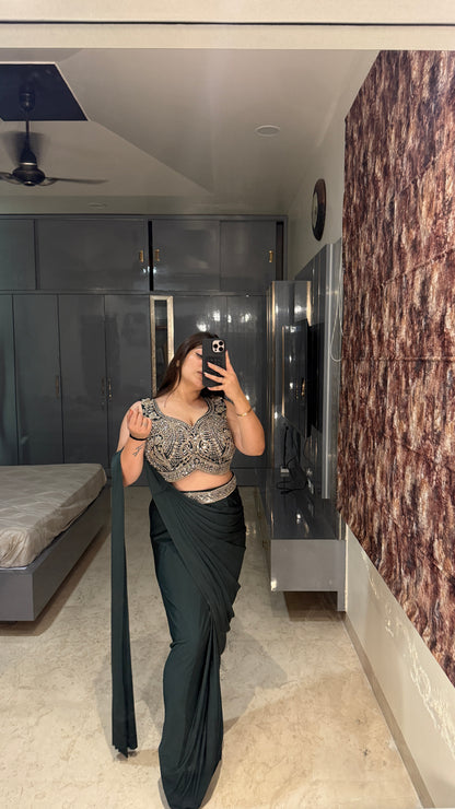 Dream saree(green)