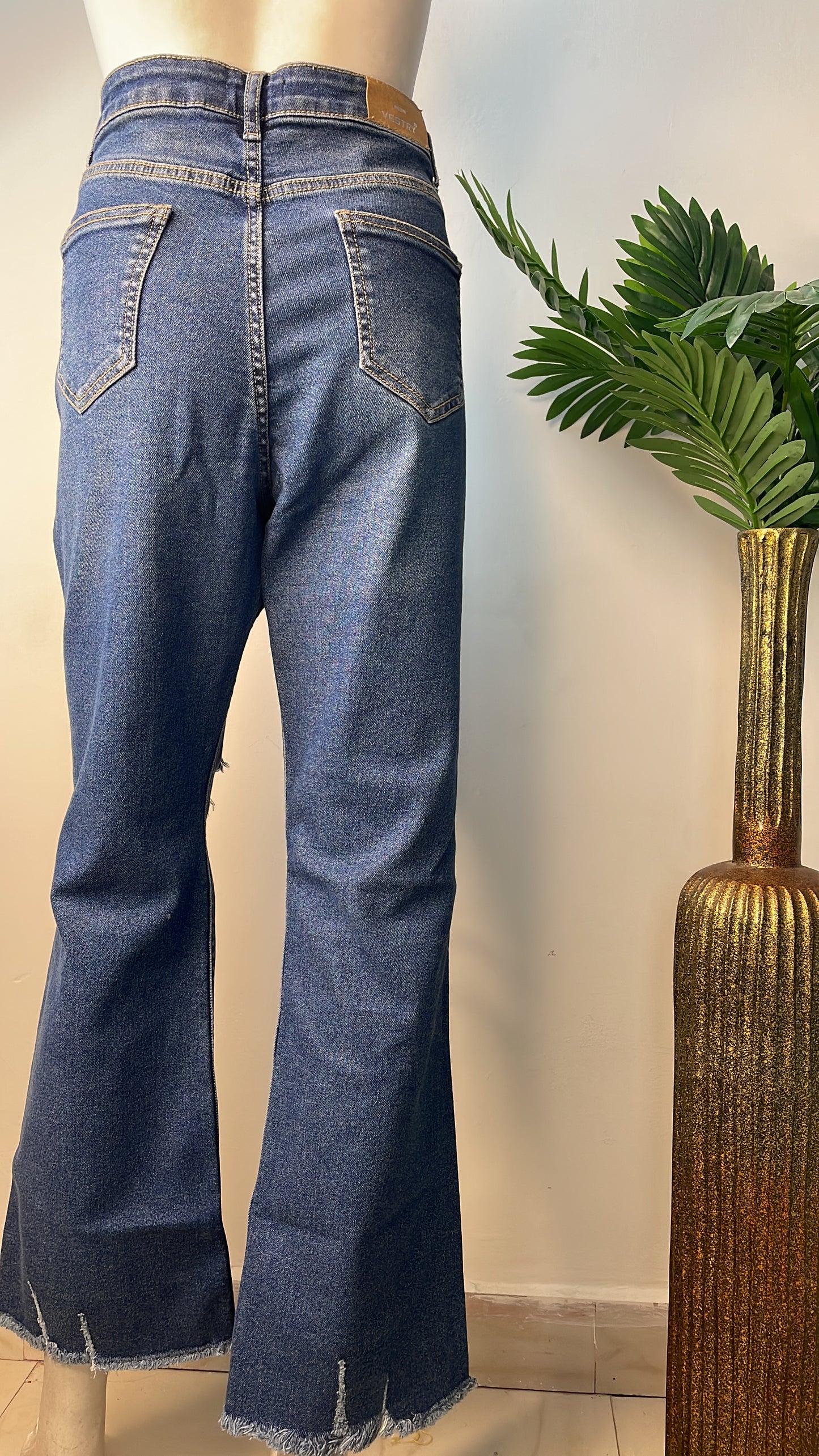 Rugged blue bootcut(974)