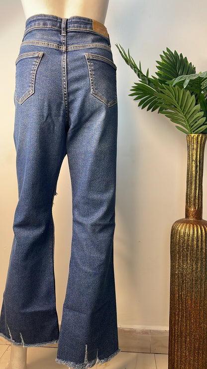 Rugged blue bootcut(974)