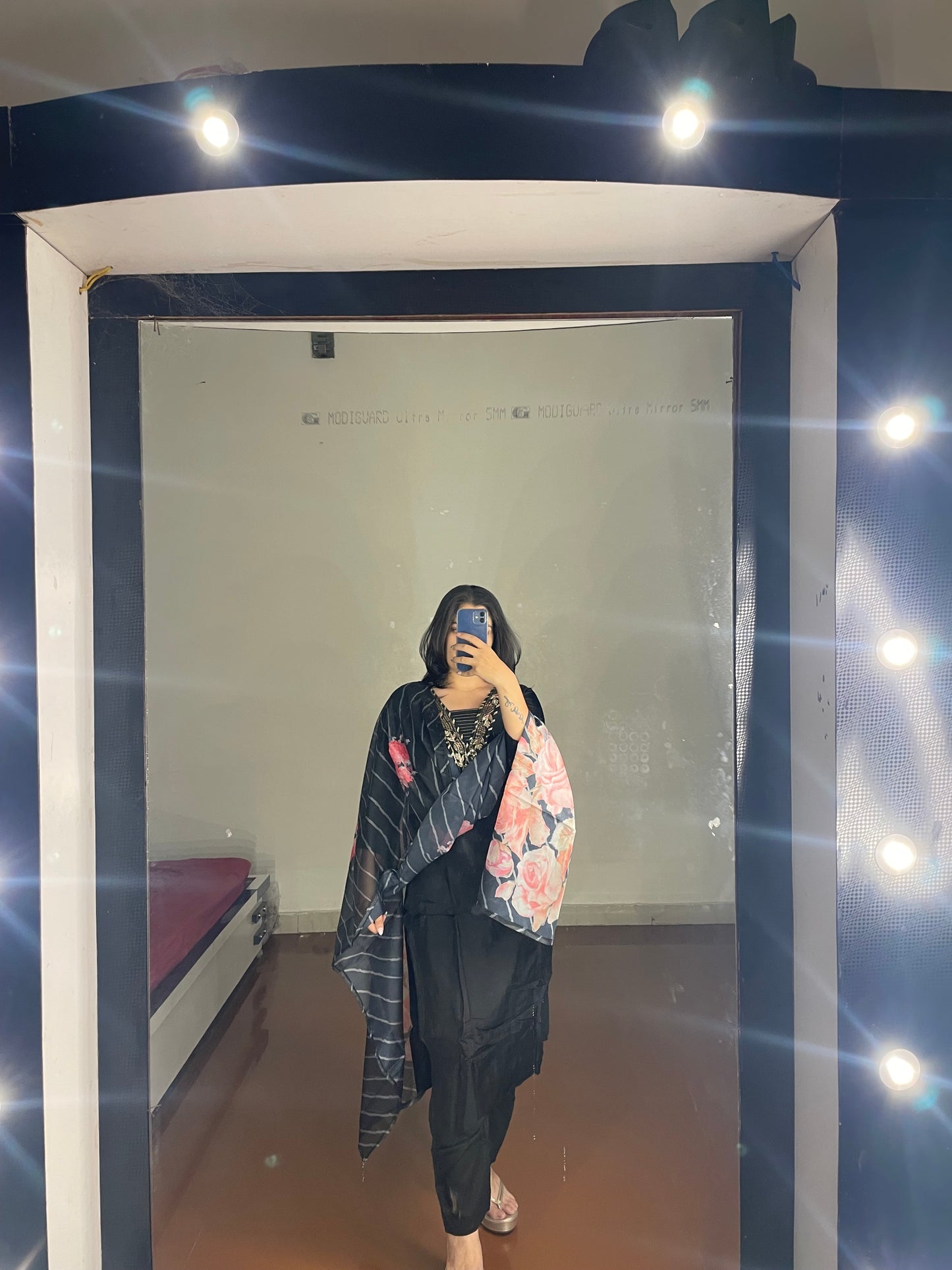 Organza duppata suit