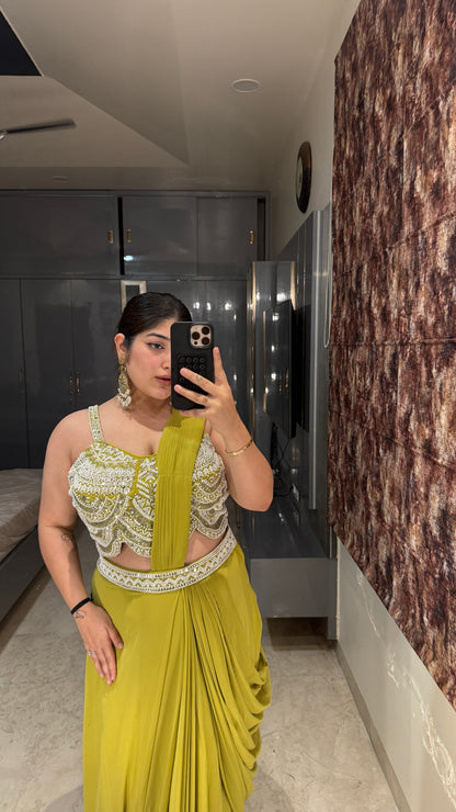 Pearl saree