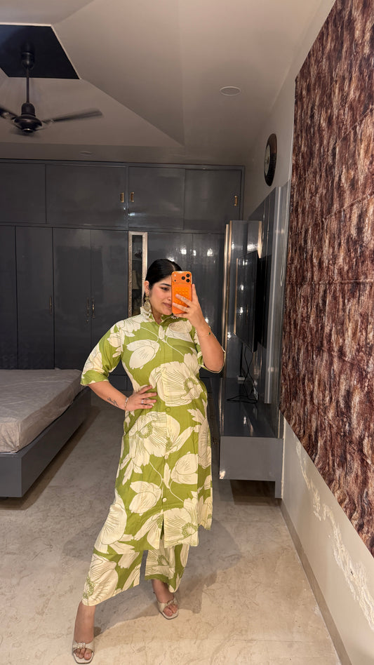 Floral kurta set