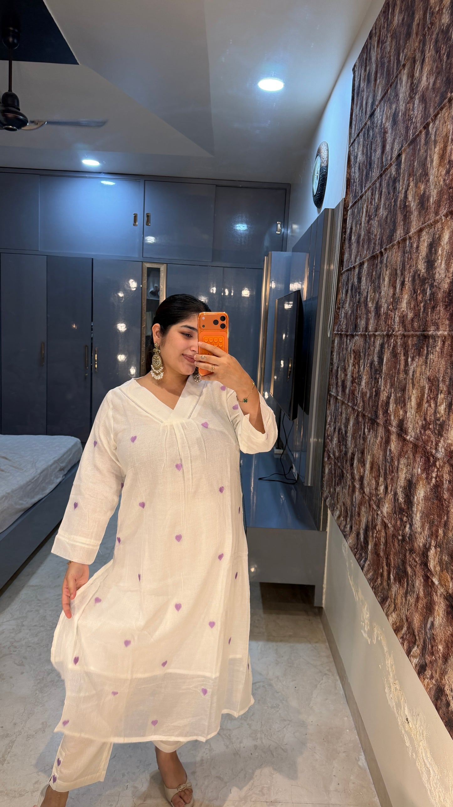 Heart kurta set