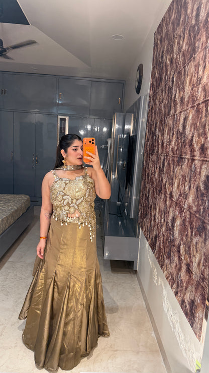 Flower desire lehenga