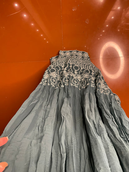 Mirror work gown